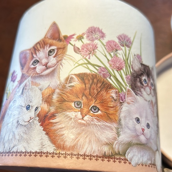 Kitty Cat Kitten Mug Cup with Gift Box New Never Used Delton Products - Picture 7 of 10